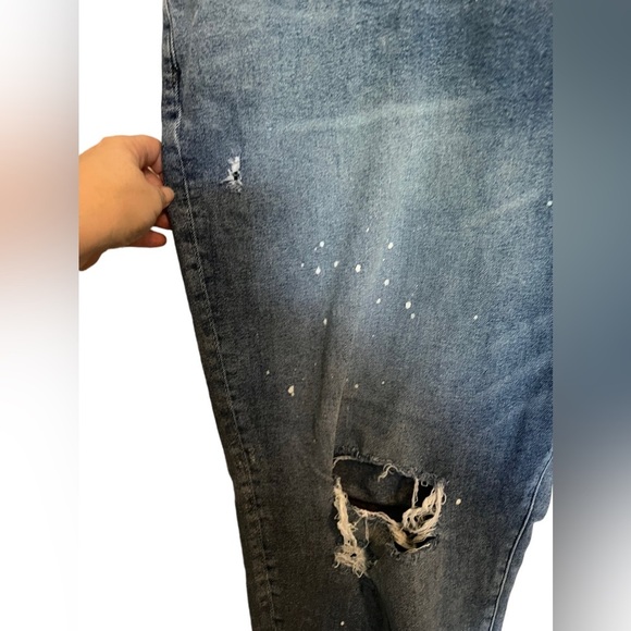 Lane Bryant Womens Mid Rise Boyfriend Jeans Signature Fit Size 24 Flex Magic - Picture 3 of 4